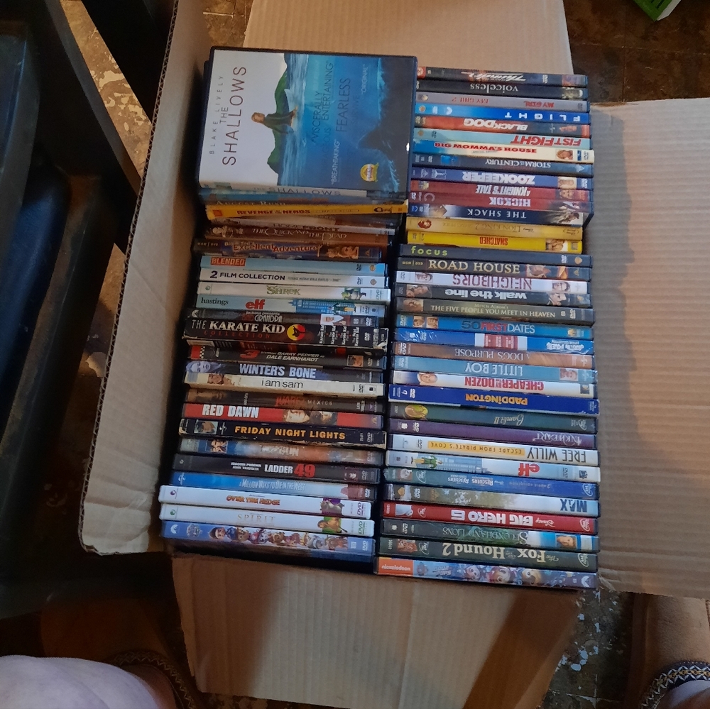 Collection of Assorted DVDs